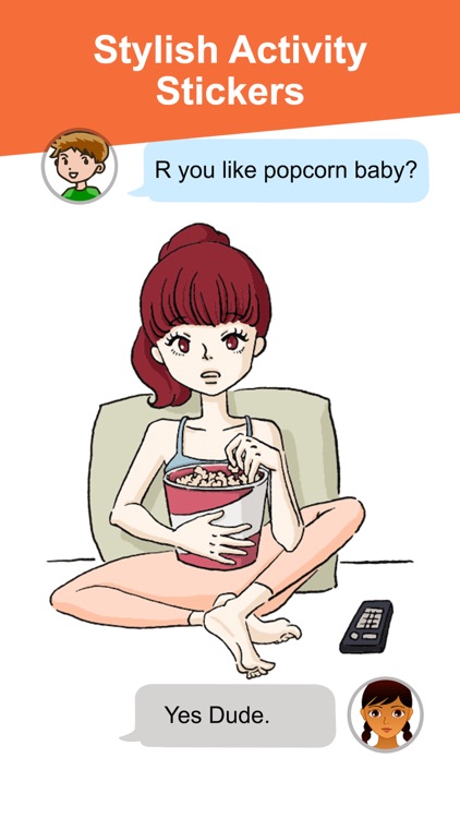 Girls Daily Activity Stickers