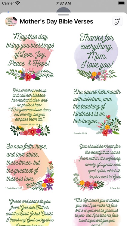 Mother's Day Bible Verses screenshot-3