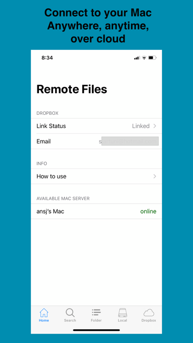 Remote FilesScreenshot of 1