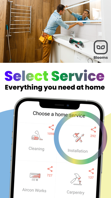 Blooms - Home Services screenshot 3