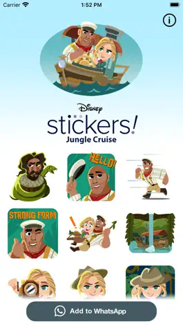 Game screenshot Jungle Cruise Stickers mod apk