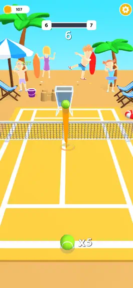 Game screenshot Tennis Bouncing Master 3D mod apk