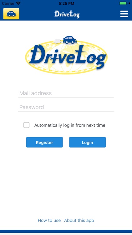 DriveLog - car navigation app screenshot-0