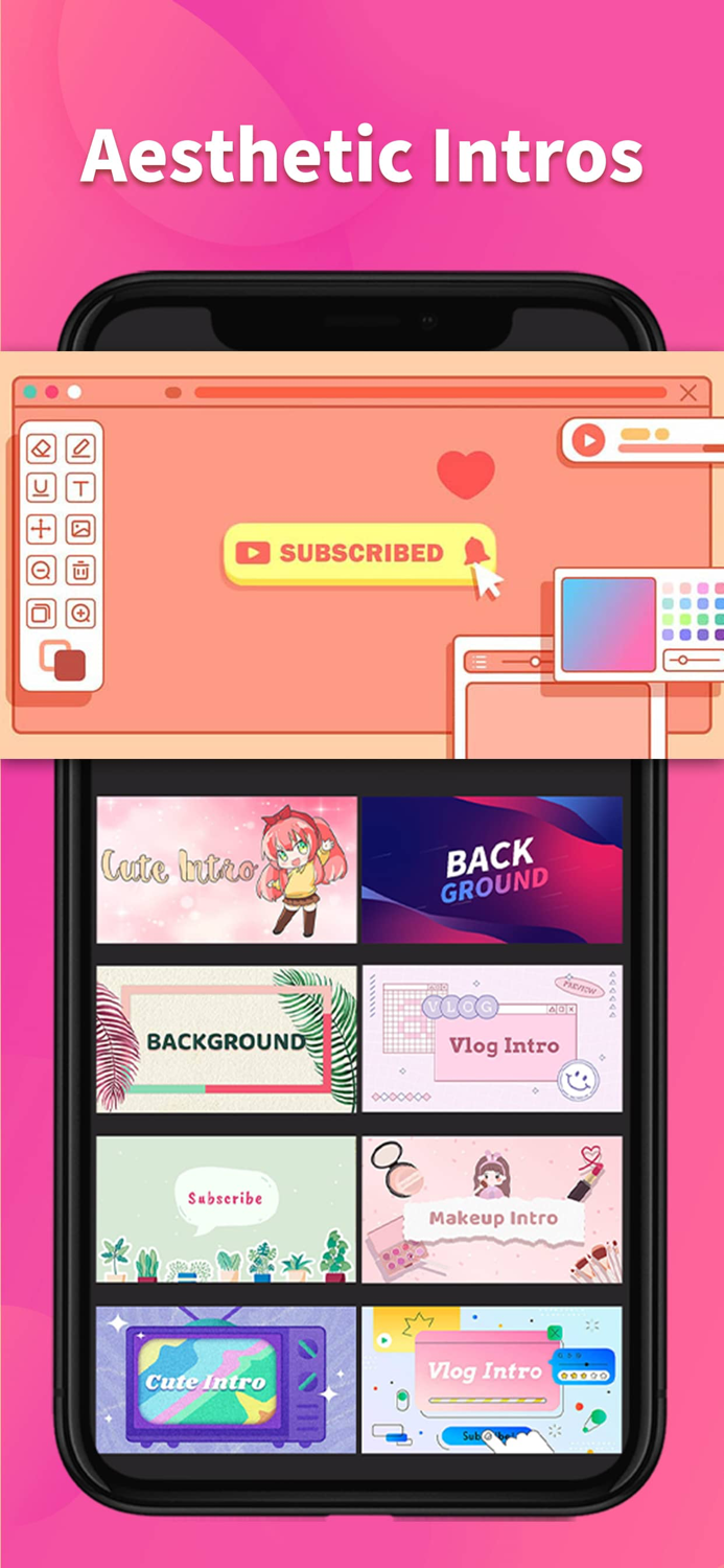 Intro Maker - outro editor app