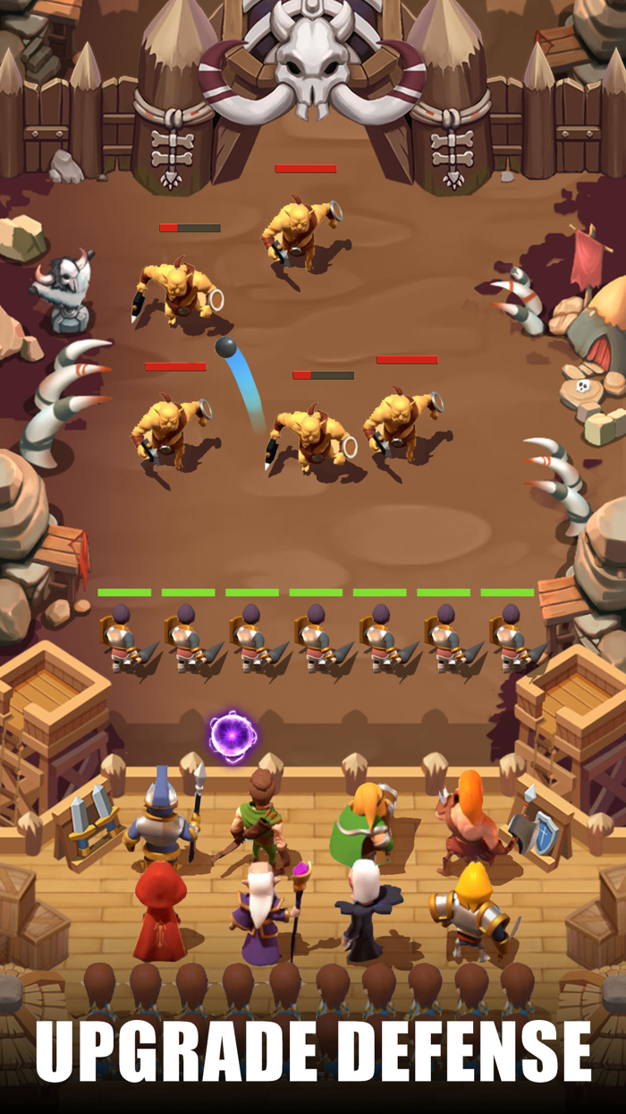 Castle Defense：Idle TD