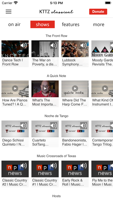 KTTZ Public Media App screenshot 2