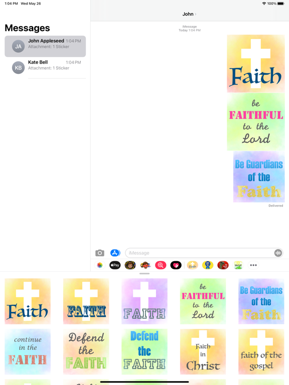 faith stickers! screenshot 4