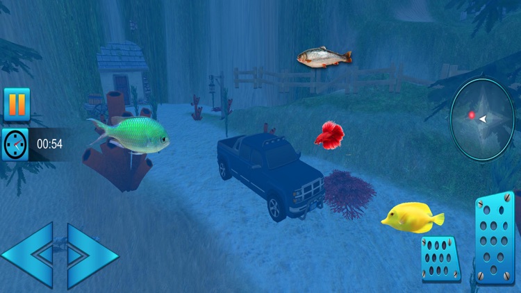 Underwater Jeep Driving Sim 3D