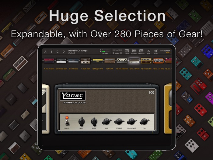 ToneStack PRO Guitar Amps  FX