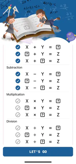 Game screenshot Math4Kids - Operation Practice apk