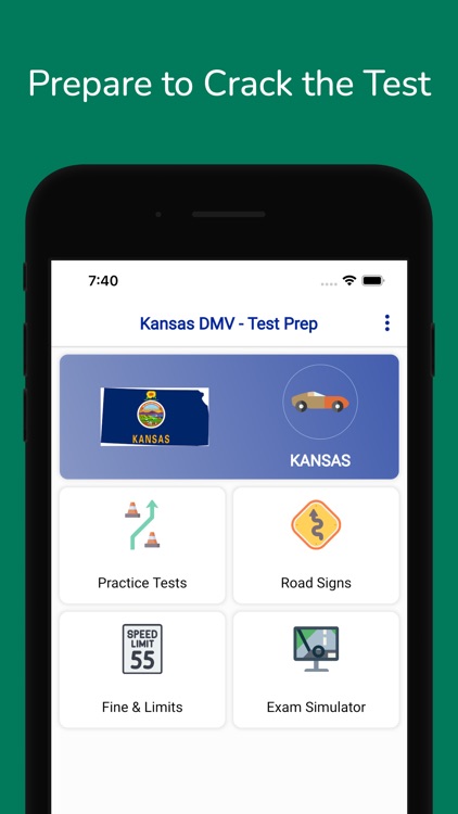 Kansas DMV Permit Practice