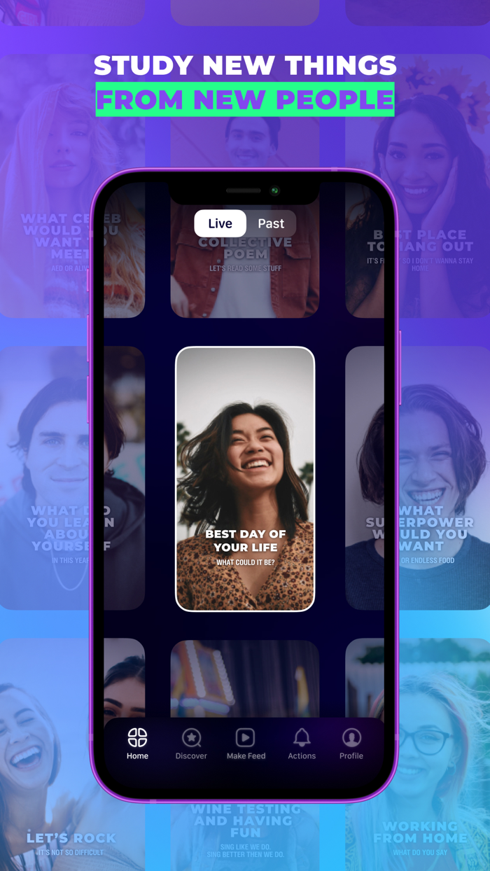 FEED — Push the JOIN button