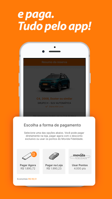 Movida - Aluguel de Carros screenshot 4