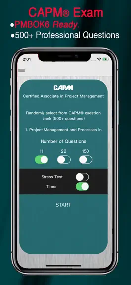 Game screenshot CAPM EXAM mod apk