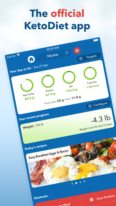 KetoDiet: The #1 Keto Diet App