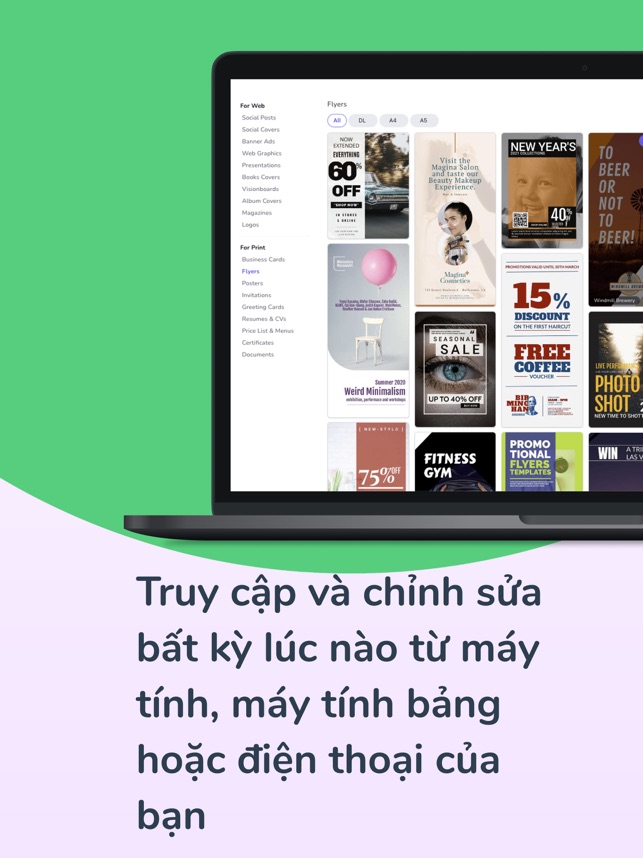 Flyer và người làm poster