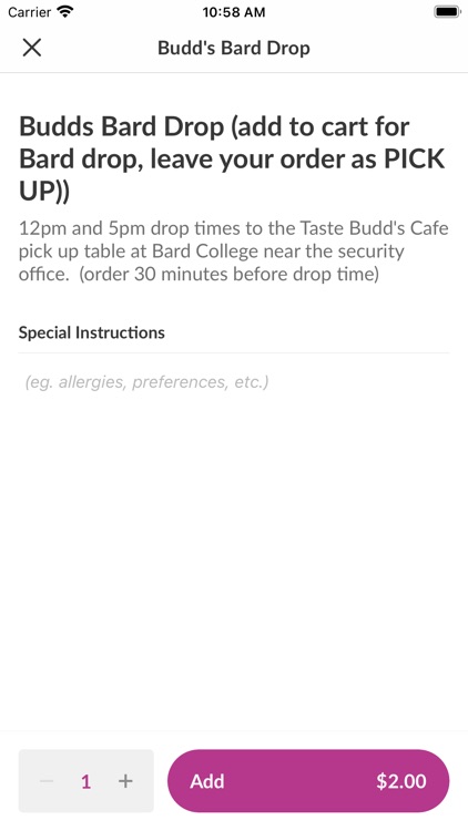 Taste Budd's Cafe To Go screenshot-3