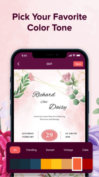 Wedding Card Maker - Editor