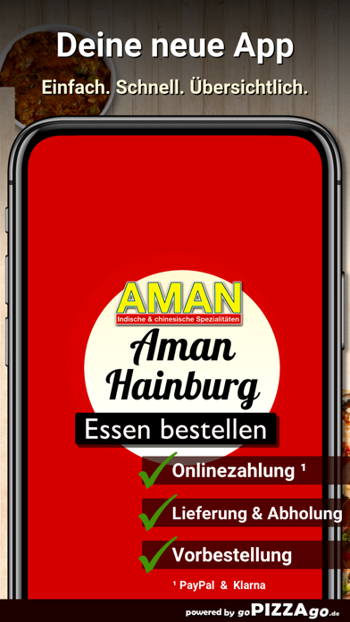 Aman Restaurant Hainburg screenshot 1