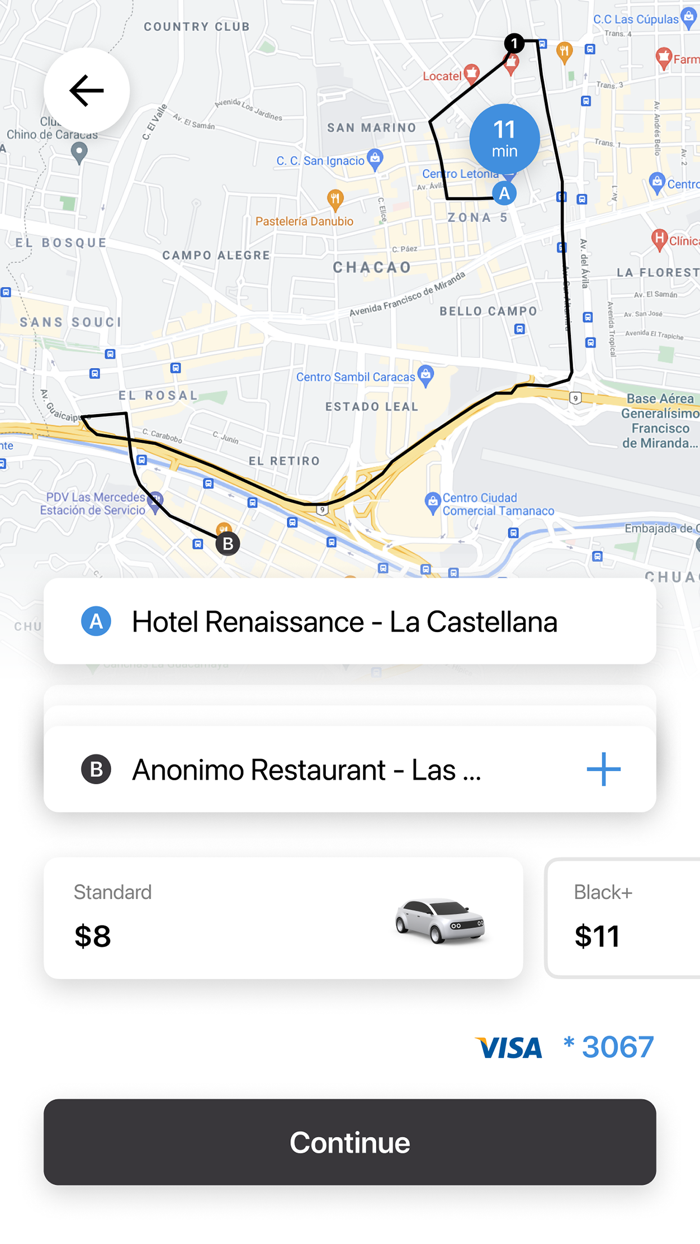 Vengo - Request your ride now