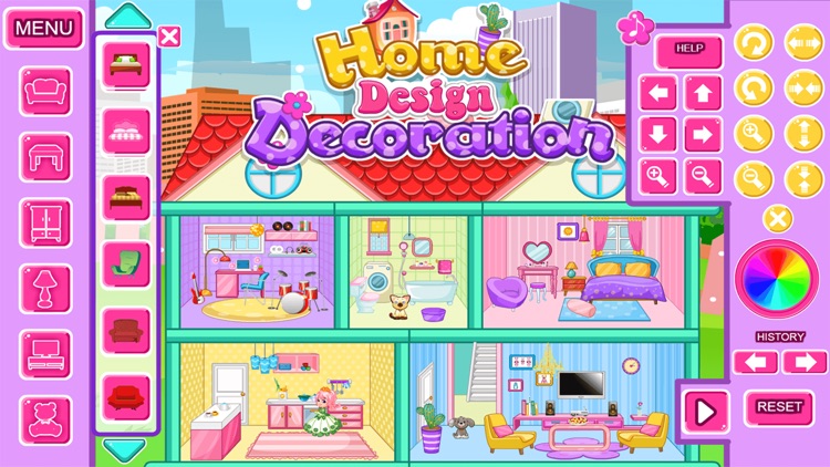 Home Design Decoration Games