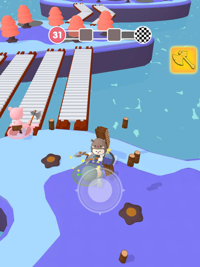 Wood Race - Building For Win