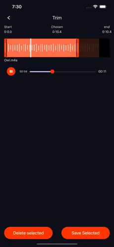 Captura de Pantalla 3 Audio Lab -Pro Recorder&Editor iphone