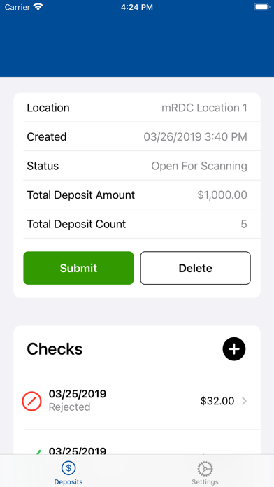 Keen Bank Remote Deposit screenshot 3