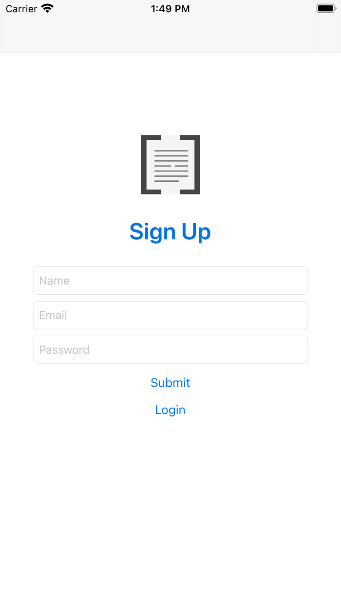 Simple Notes Save Notes