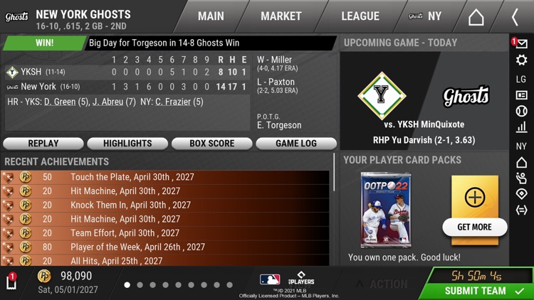 OOTP Baseball Go! screenshot-4