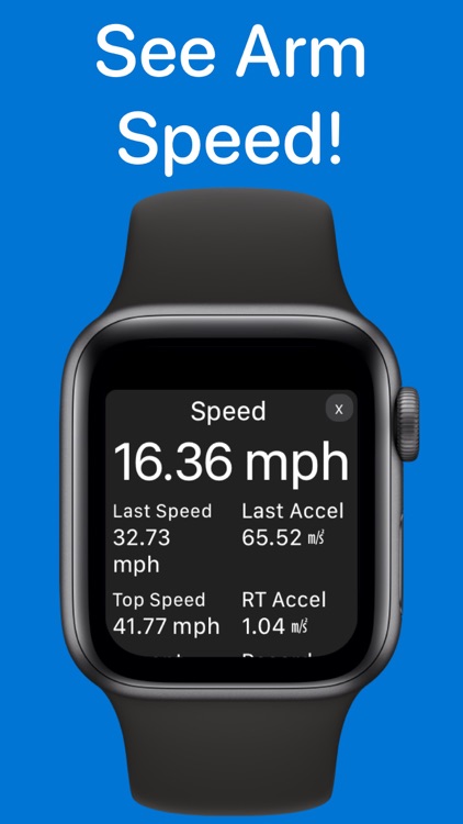 Arm Speed Analyzer for Watch