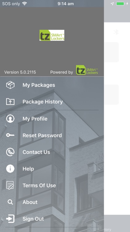 TZ Residential Locker App