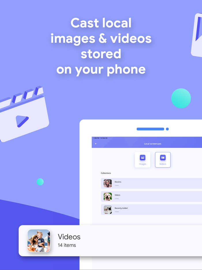Web Cast Video  Browser to TV