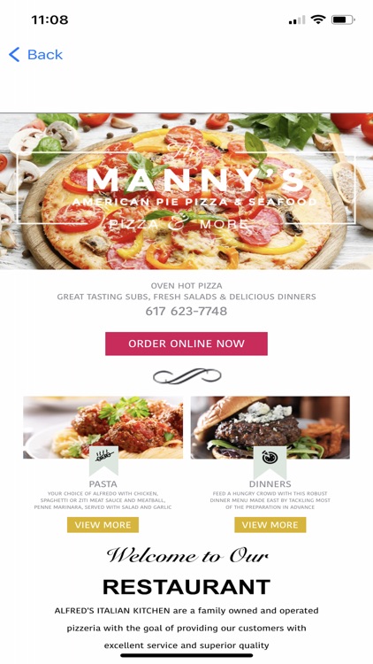 Manny's Pizzeria