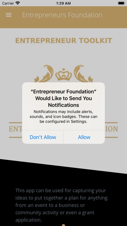 Entrepreneurs Foundation