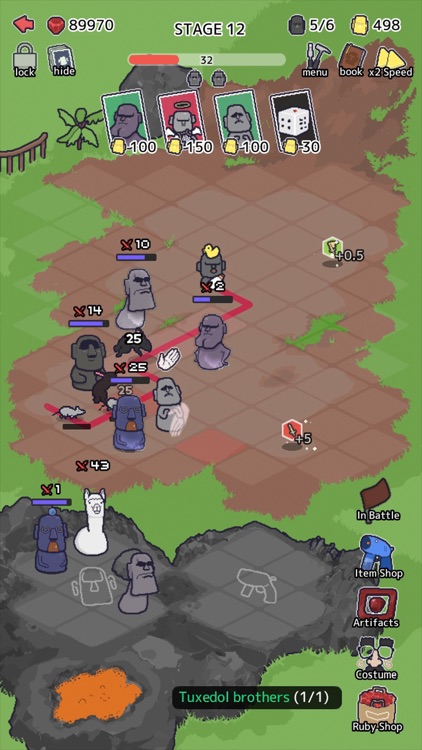 Random Moai Defense