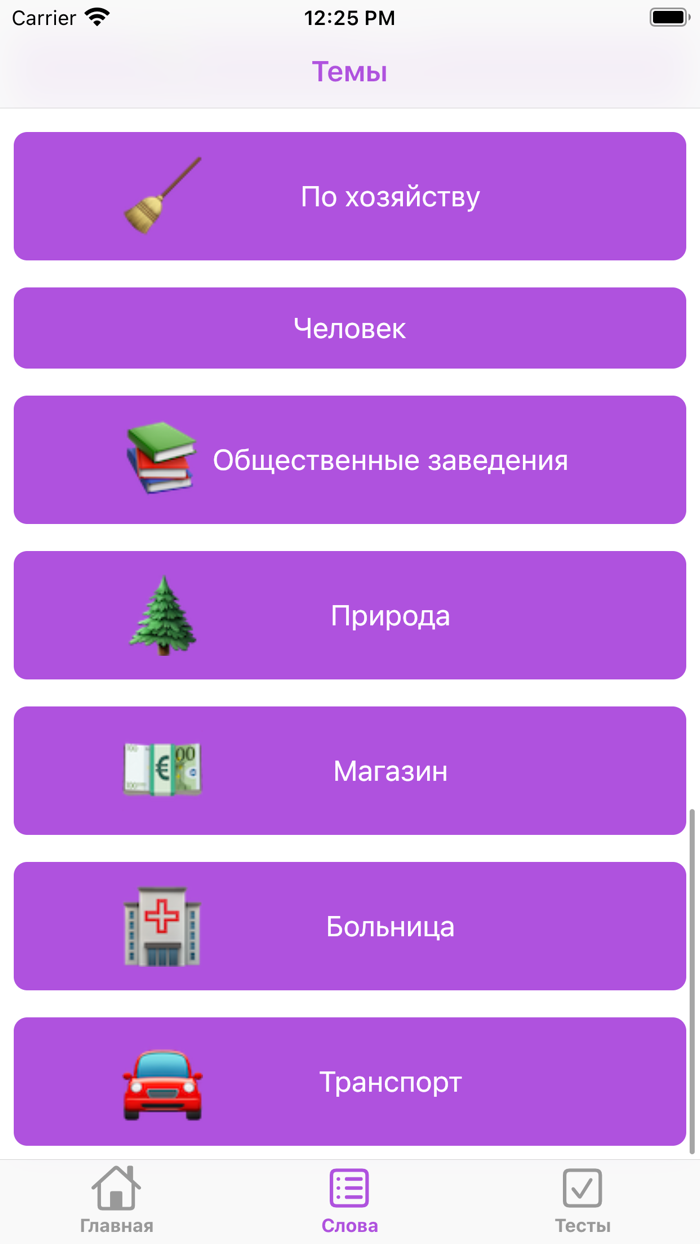 Словарик по бжедугскому