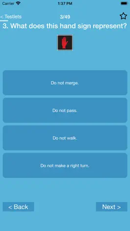 Game screenshot DMV Prep Test 2022 apk