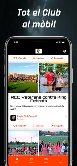 Game screenshot Rugby Club Cornellà mod apk