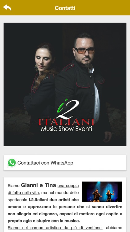 I2italiani music show eventi