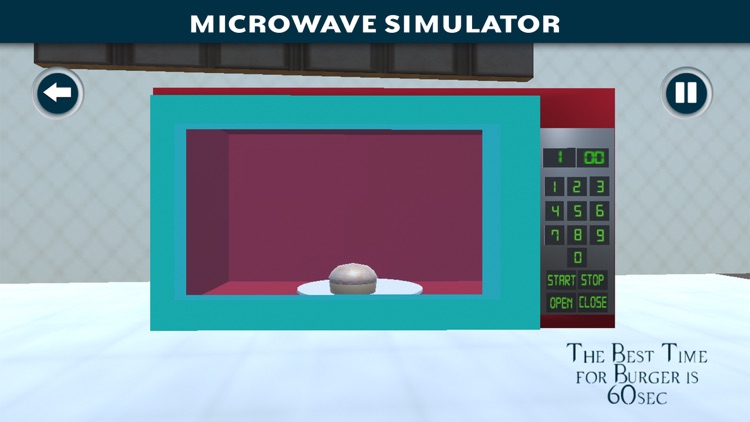 Microwave Simulator 3D Timer screenshot-3