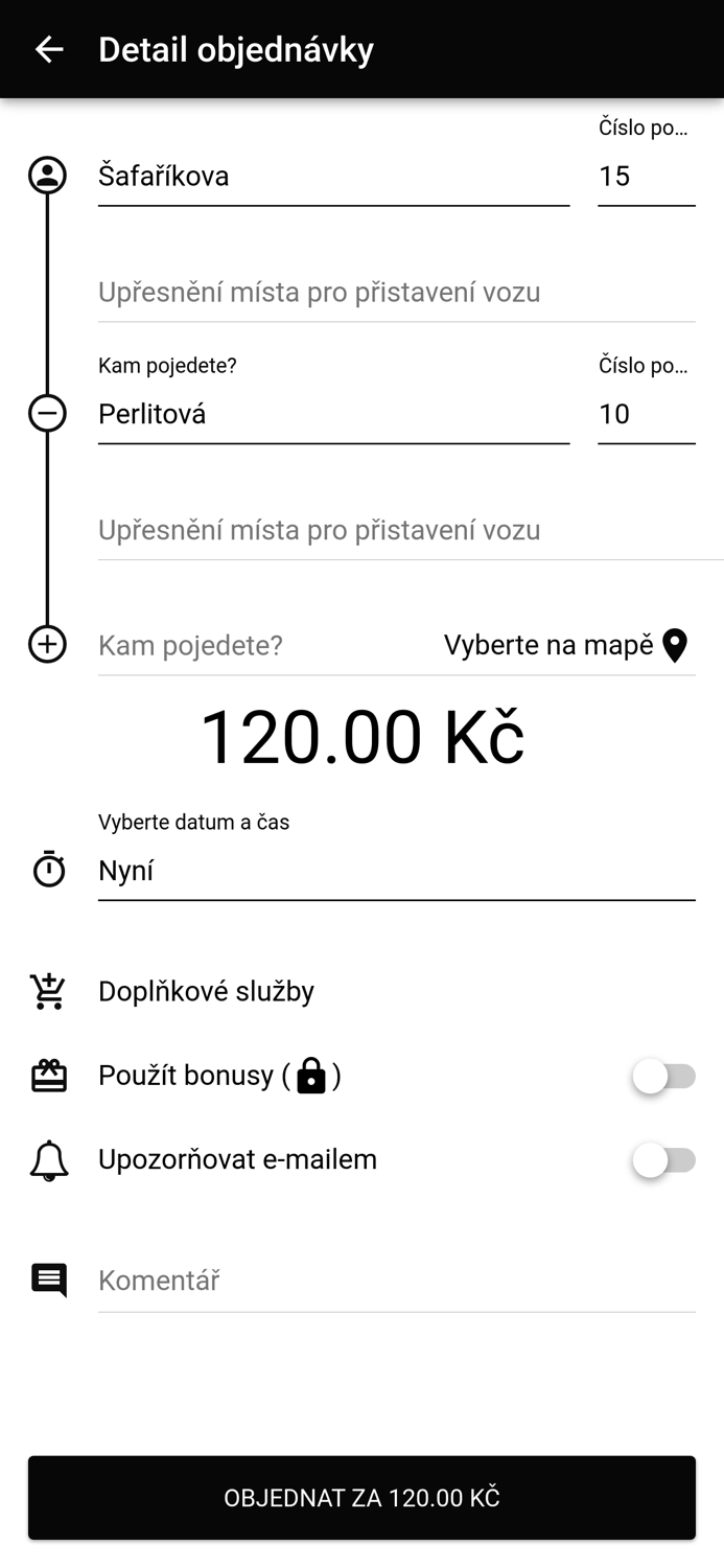 TAXI - PRAHA - BRNO - KLADNO