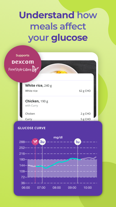 SNAQ - Diabetes Food Tracker screenshot 2