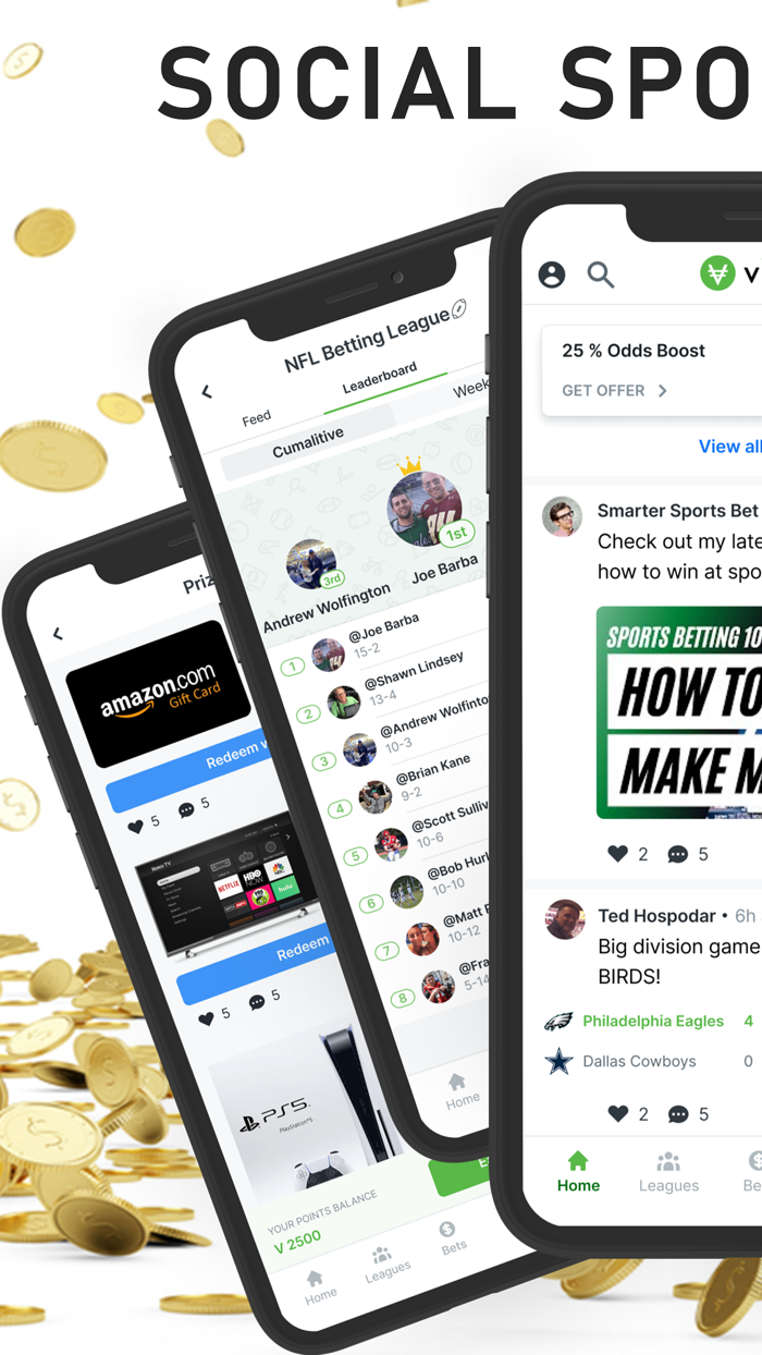 Vig itSports,Betting  Prizes