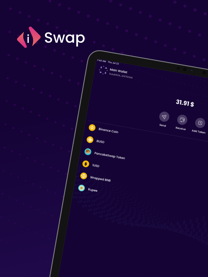 iSwap Crypto  DeFi Wallet
