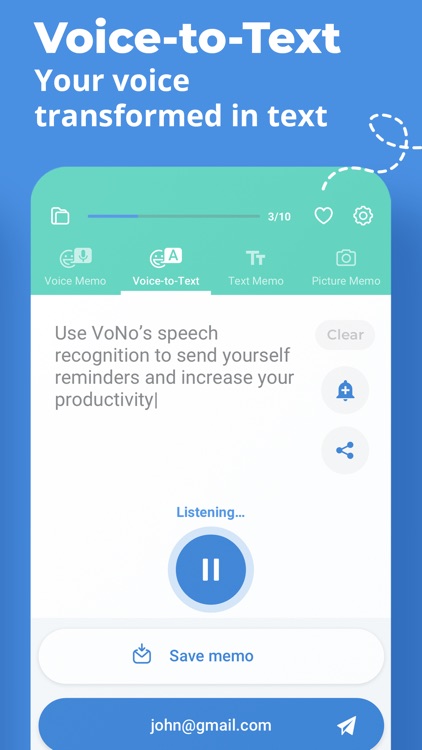 VoNo | Voice-to-Text Memo Note by VONO B.V.