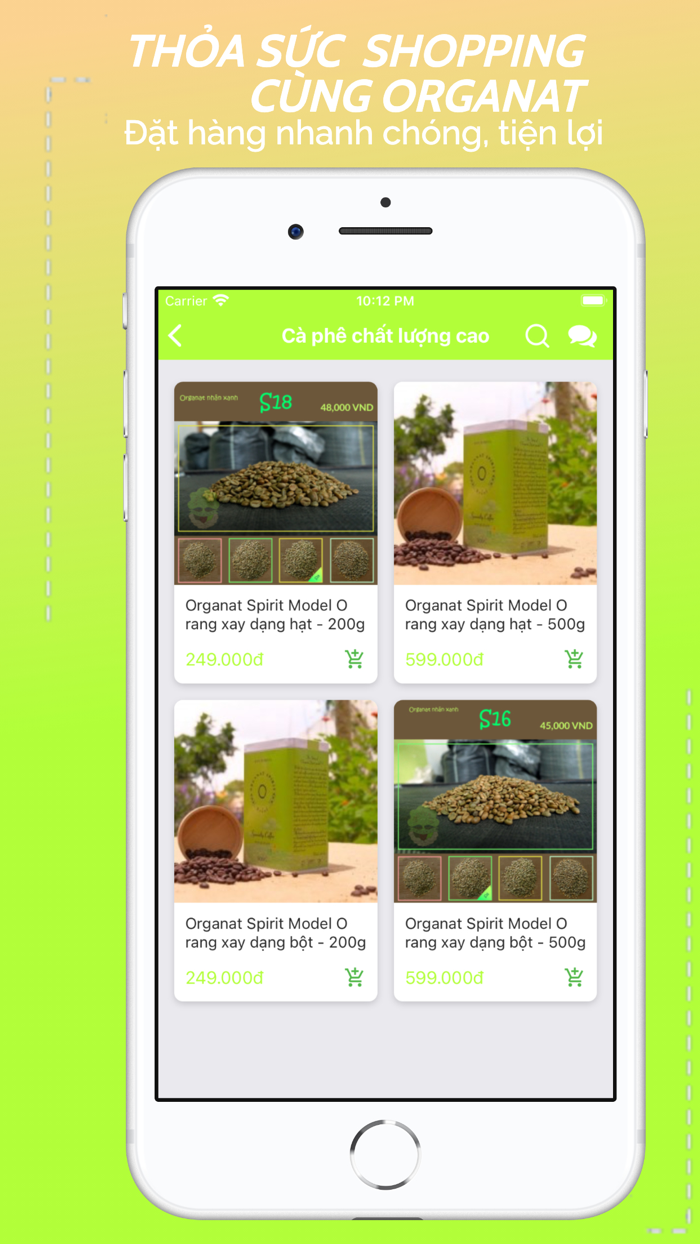 Organat - Cà phê hữu cơ