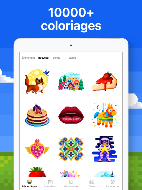 Jeux de coloriage - Pixel Art Jeux de coloriage - Pixel Art