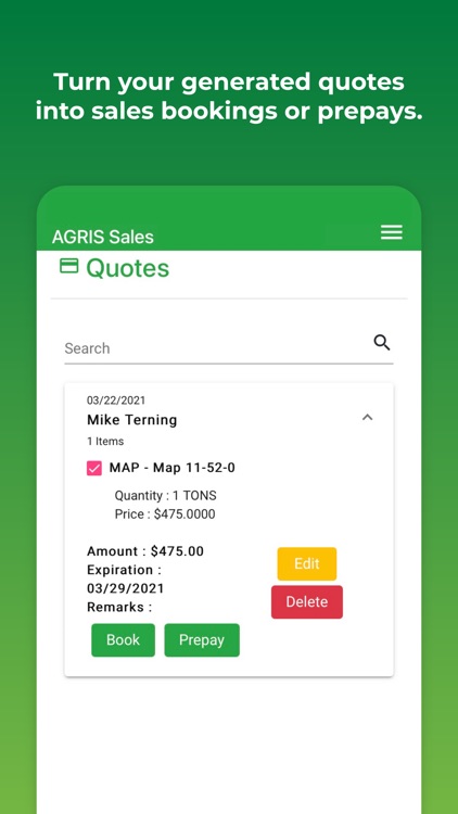 AGRIS Sales