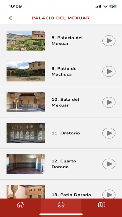 Audioguía Alhambra screenshot 3